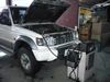 三菱 パジェロのオイル交換／各種自動車メンテナンス